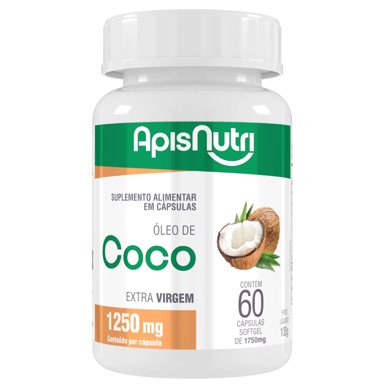 01óleo de coco extra virgem 60 caps 1250