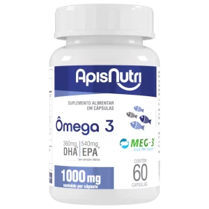 Omega 3 aceite de pescado apisnutri 60 capsulas