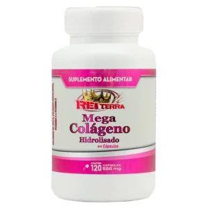 colageno hidrolisado rei terra 120 500mg