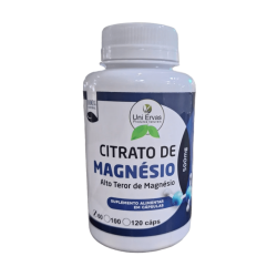 Magnesio citrato 120 capsulas 500mg UE