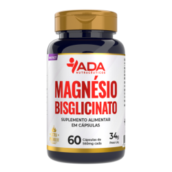Bisglicinato de Magnesio 60 capsulas 500mg AD