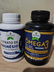 Omega 3 Puro 1000mg + Magnesio citrato 120caps combo