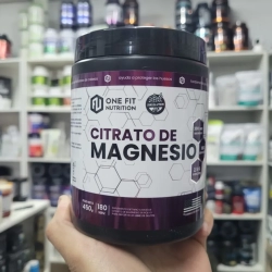 Magnesio citrato polvo 450g ONE