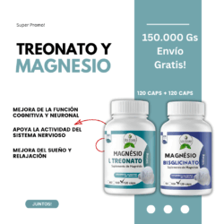 Bisglicinato 120caps + Treonato 120caps combo