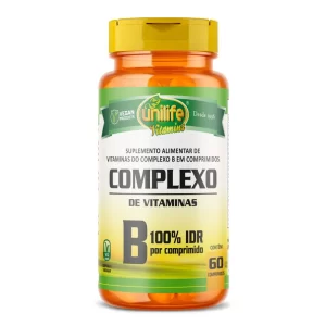 vitaminas do complexo b unilife 60 comprimidos